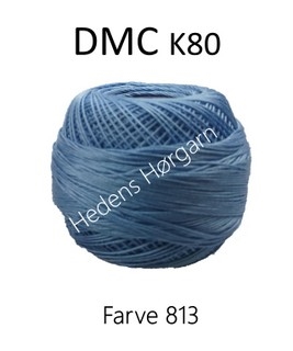 DMC K80 farve 813 blå